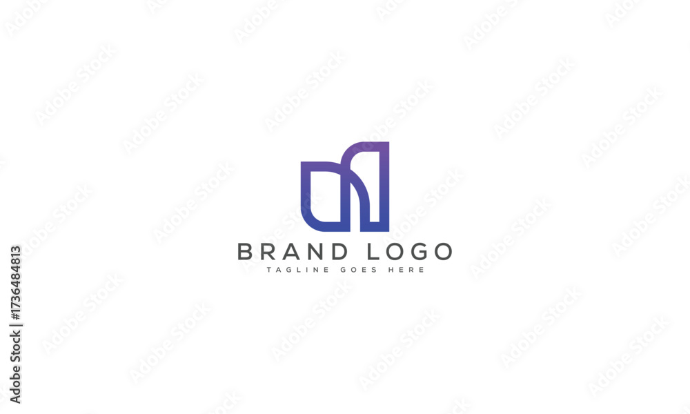 Fototapeta premium letter N logo design vector template design for brand.