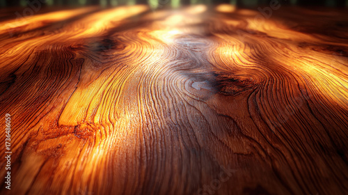 Captivating wood grain patterns close-up view natural environment artistic photography warm lighting