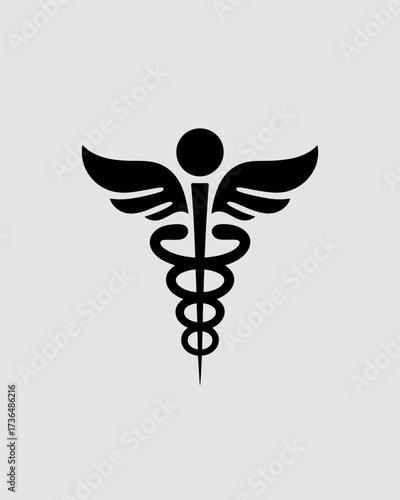 Caduceus Medical Symbol Icon

caduceus, medical, symbol, icon, staff, snakes, wings, heraldry, hermes, mercury, rod, emblem, vector, graphic, design, illustration, logo, health, medicine, pharmacy, do