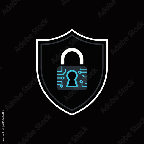 cybersecurity, protection, shield, encryption, security, digital, lock, data, privacy, firewall, defense, antivirus, safeguard, network, secure, authentication, cyber, malware, breach, intrusion, tech