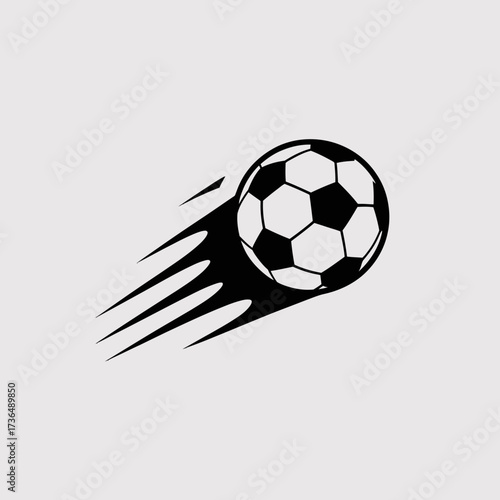 soccer, football, ball, fast, speed, motion, streak, kick, shot, goal, score, striker, forward, offense, defense, match, game, sport, league, tournament, training, practice, drill, coach, team, player
