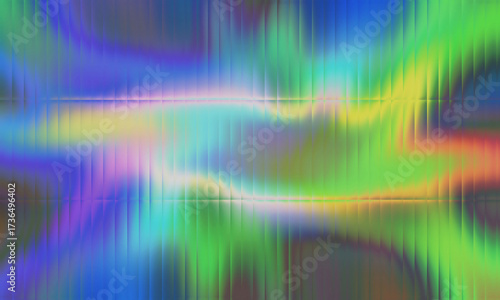 Abstract vibrant aurora borealis light show background