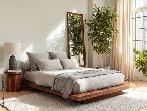 Airy Contemporary Bedroom