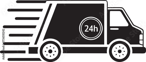 Fast Delivery Van Icon