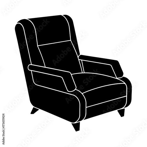 Luxury Reclining Armchair – Relaxing Living Room Design