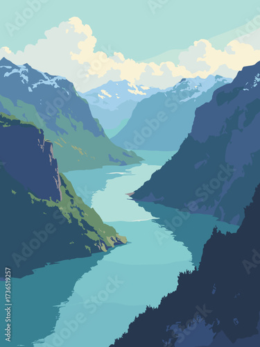Senja Coast, Norway – serrated granite ridges plunging into blue-green fjords, no people