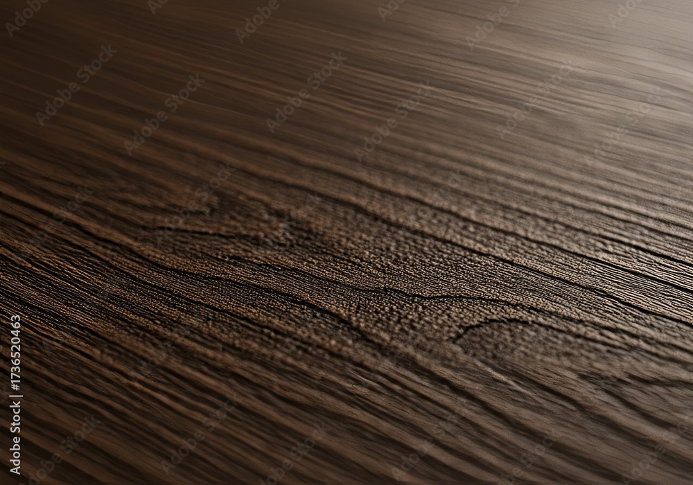 Fototapeta premium Close-Up of Rustic Woodgrain with Deep Brown Tones and Visible Knots