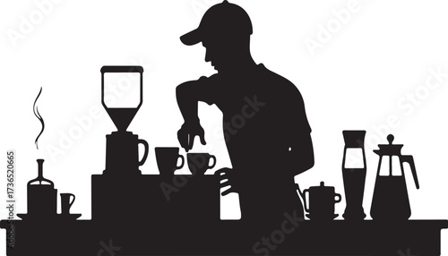 silhouette of a woman drinking wine