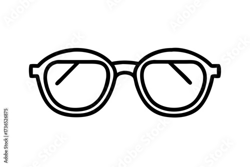 A collection of transparent eyeglasses in various styles and shapes spectacles eyewear
