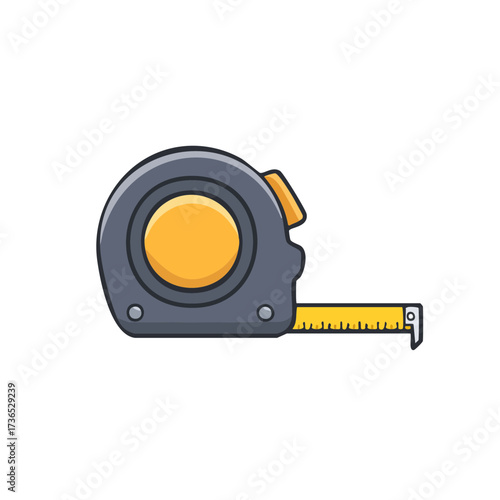 A close-up shot of a measuring tape, ready for precise measurements