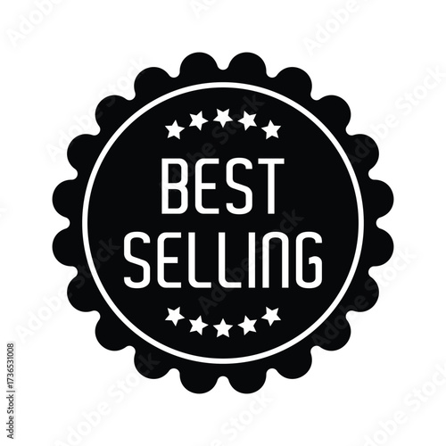 Preferred designs for best selling labels on products. As a logo for good selling with gold color design. Best Seller 2025 Vector. Best seller badge with laurel wreath. Bestseller icon design.