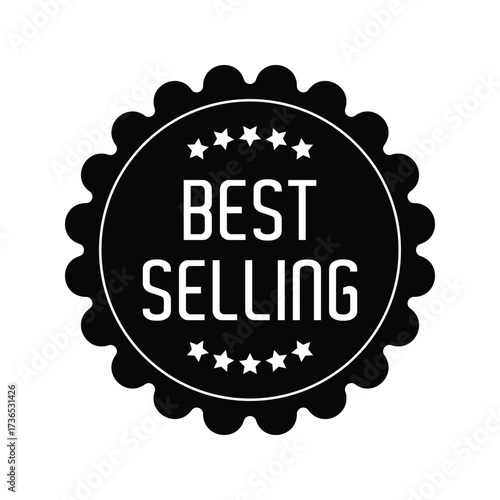 Preferred designs for best selling labels on products. As a logo for good selling with gold color design. Best Seller 2025 Vector. Best seller badge with laurel wreath. Bestseller icon design.