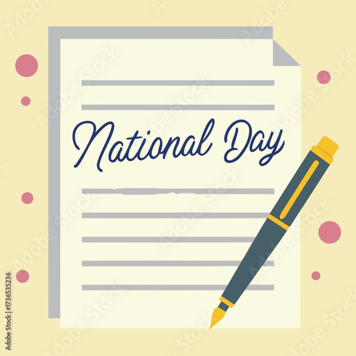 Handwriting, Pen, Paper, Writing, Calligraphy, Notes, Letter, Education, National day, Creative writing (2).eps