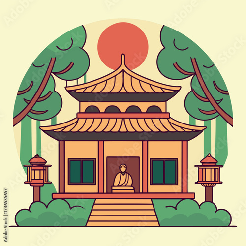 Mahayana, Buddhism, Buddha, Dharma, Temple, Meditation, Religious festival, Asian culture, Spirituality (6).eps