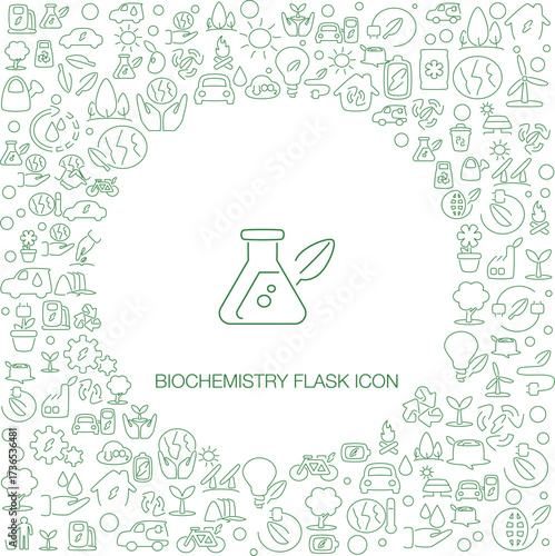 Biochemistry Flask Icon
