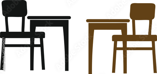 chairs and tables
