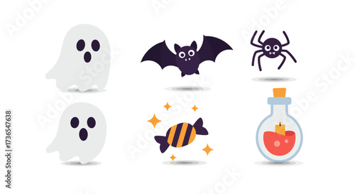 Engaging Flat Design: Friendly Curious Characters for Business Innovation & User Engagement