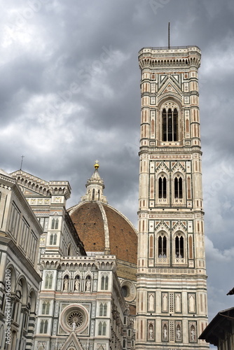 Giotto's bell tower of the church of Santa Maria del Fiore, Florence Cathedral