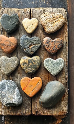 heart shaped rocks