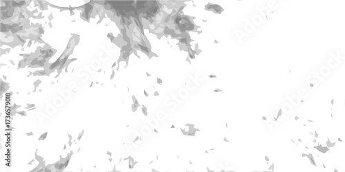 White stone background Abstract texture for your design, postcard, invitation. Dark shapes splattered against a white backdrop, creating a visually stimulating and unique pattern. Back flat stucco