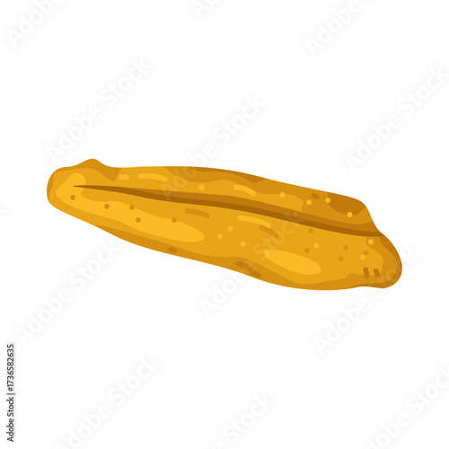 Illustration of Delicious fried fish fillet