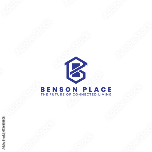 The logo features a modern BP inside a hexagon, symbolizing a solid and connected foundation for smart living. The house-like shape signifies home, comfort, and intelligent, forward-thinking design.