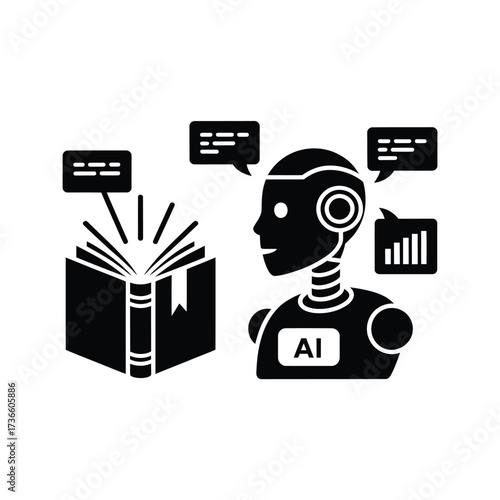 Artificial intelligence learning from books and data for knowledge