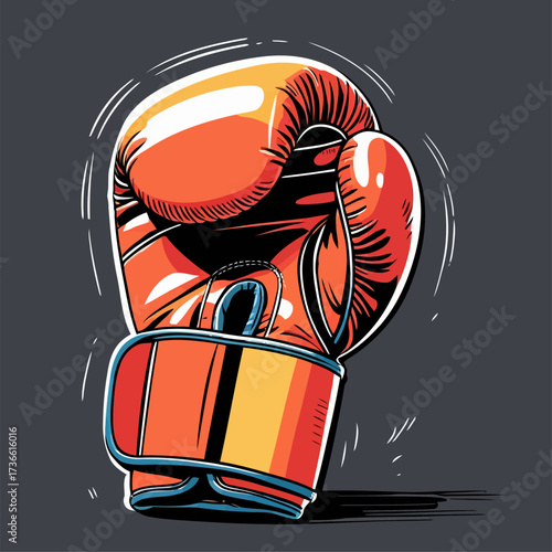 boxing glove vector