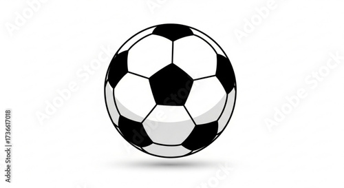 A cartoon illustration of a soccer ball, symbolizing a sport, game, or recreational activity