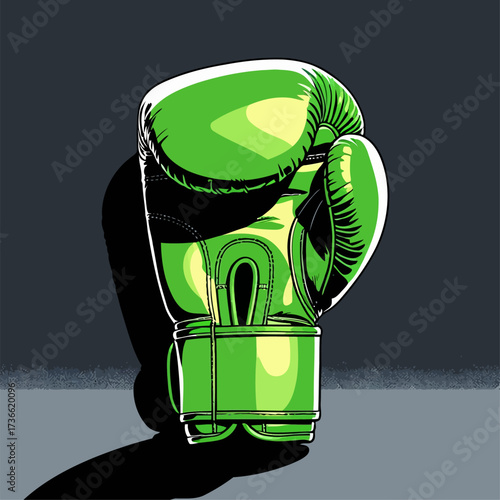 boxing glove vector