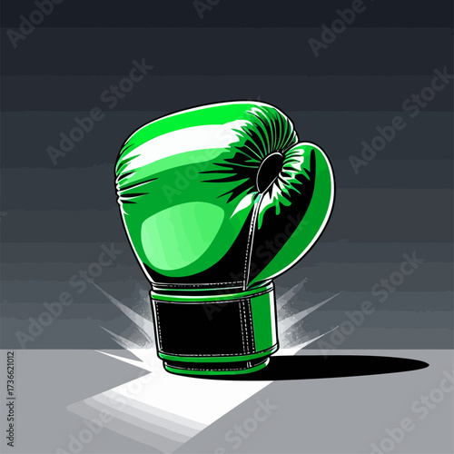boxing glove vector