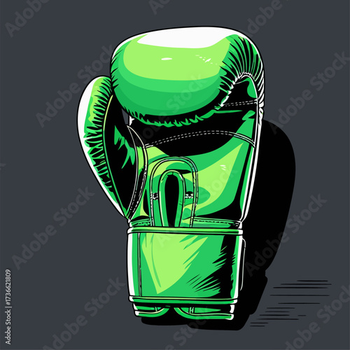 boxing glove vector