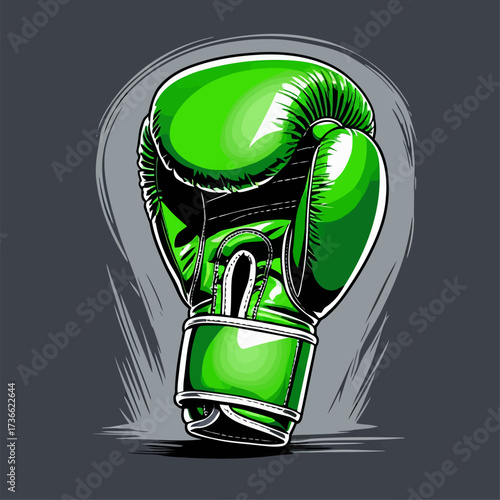 boxing glove vector