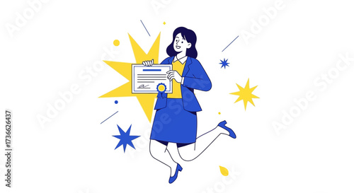 Celebrating Educational Achievement And Success With A Certificate Of Accomplishment