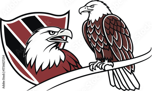 eagle in a cage