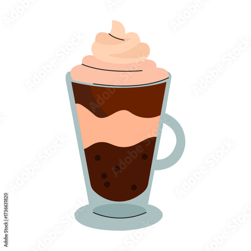 cup of coffee with chocolate