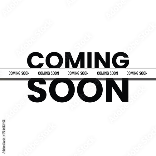 trendy coming soon web release background