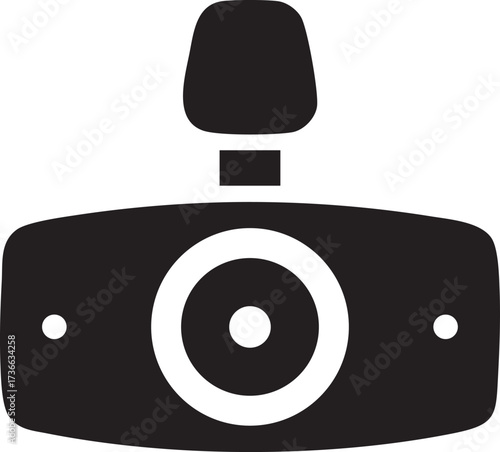  Car Dash Cam DVR Illustration Editable Vector