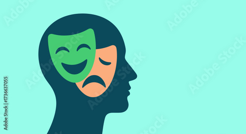 Understanding the Complex Human Mind and the Masks We Wear to Express Emotions Joy and Sadness