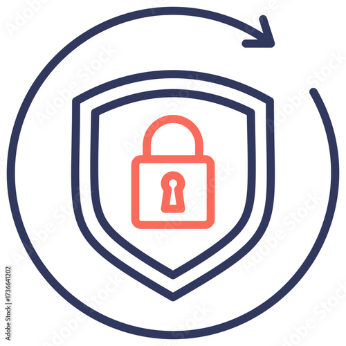 Secure Dual Tone Icon