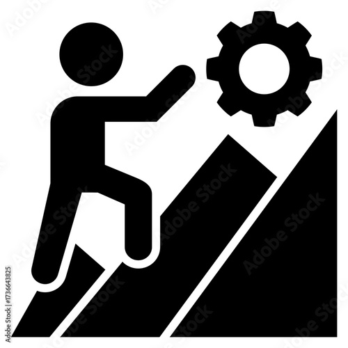 Challenge Glyph Icon