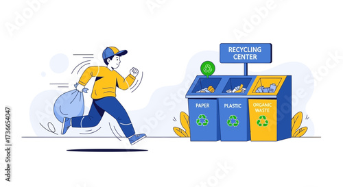 Effortless Recycling Delivery: A Dedicated Individual's Commitment to Eco-Friendly Practices