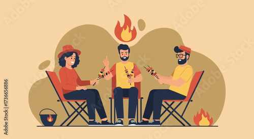 Enjoying A Cookout Amongst Friends: Celebrating Together and Creating Memories