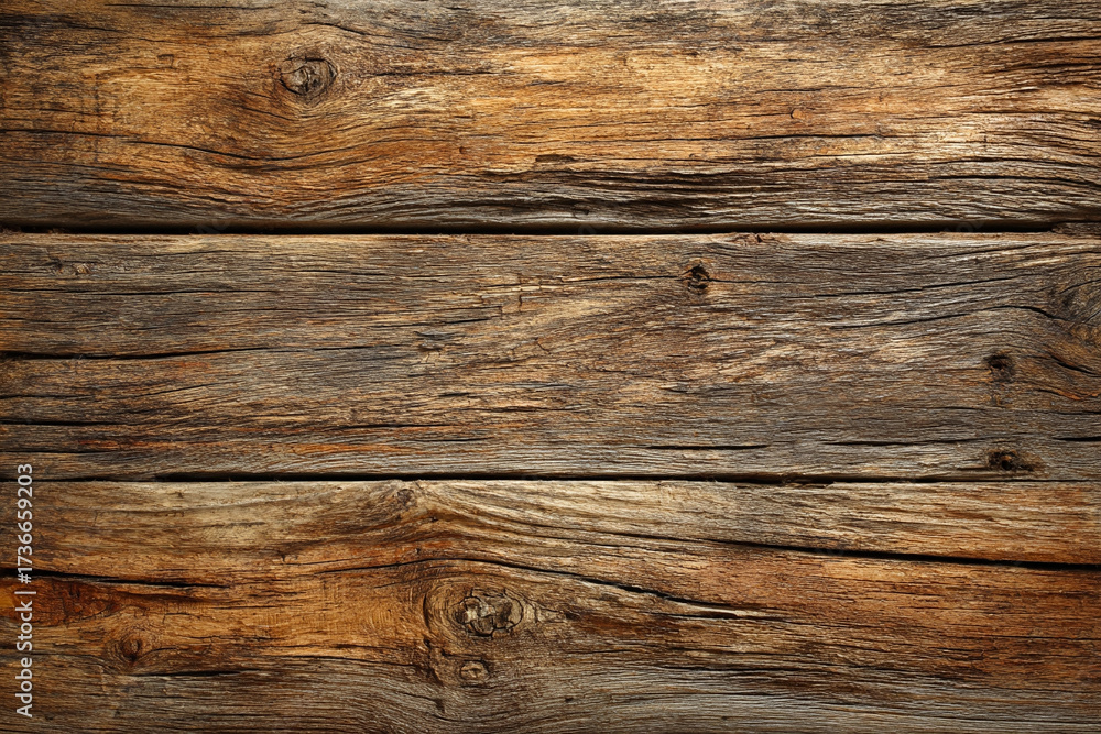 Fototapeta premium Rustic wooden plank vintage texture background
