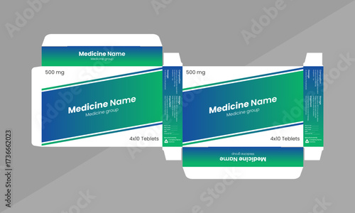 Medicine box package design
