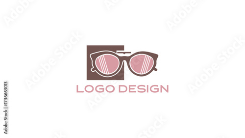 Sunglasses creative logo design for fashion, eyewear, and lifestyle branding