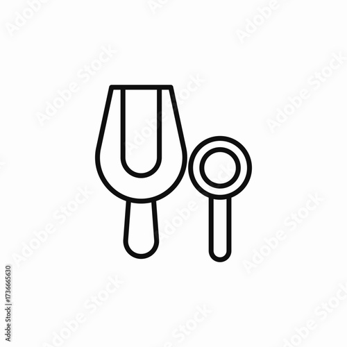 scoop spoon icon sign vector