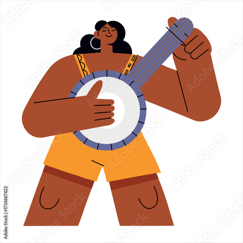 Banjo Player 