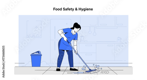 Food Preparation and Hygiene: A Clean Kitchen for Safe Food Production and Culinary Health