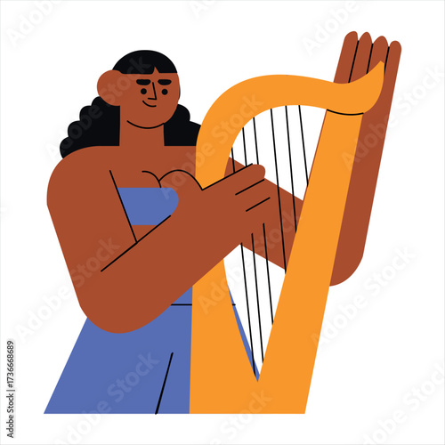 Harp Player 